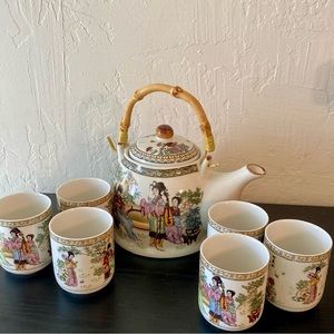 Vintage Asian Tea Set